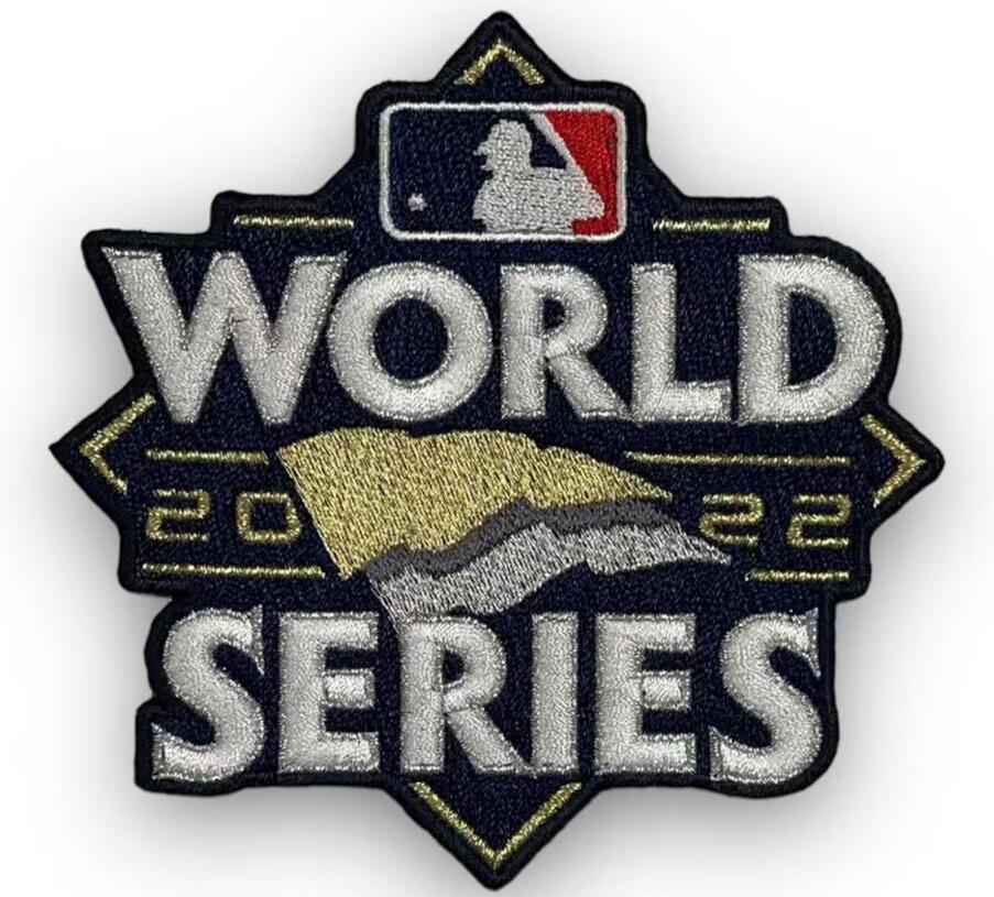 2022 MLB World Series jersey patch